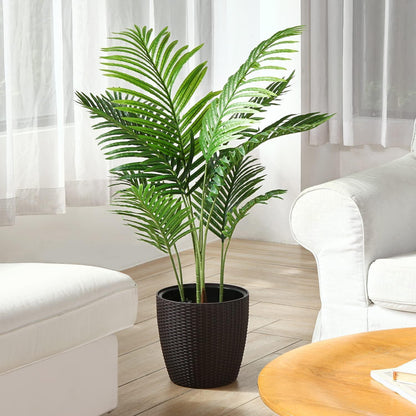 Künstliche Areca Palme 110 cm Fake Palm Tree 10 Stämme für