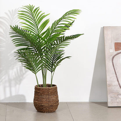 Künstliche Areca Palme 110 cm Fake Palm Tree 10 Stämme für
