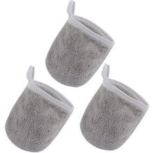 Make-up Entferner Handschuhe Mikrofaser Wiederverwendbar 3er Set