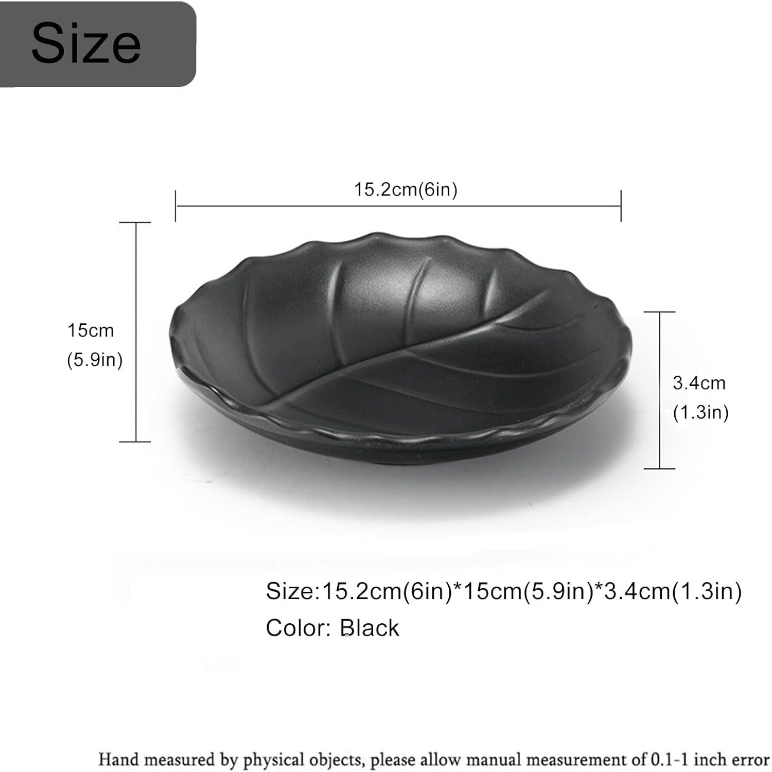 Schmucktablett Organizer Oval Schwarz, Melamin Deko Tray