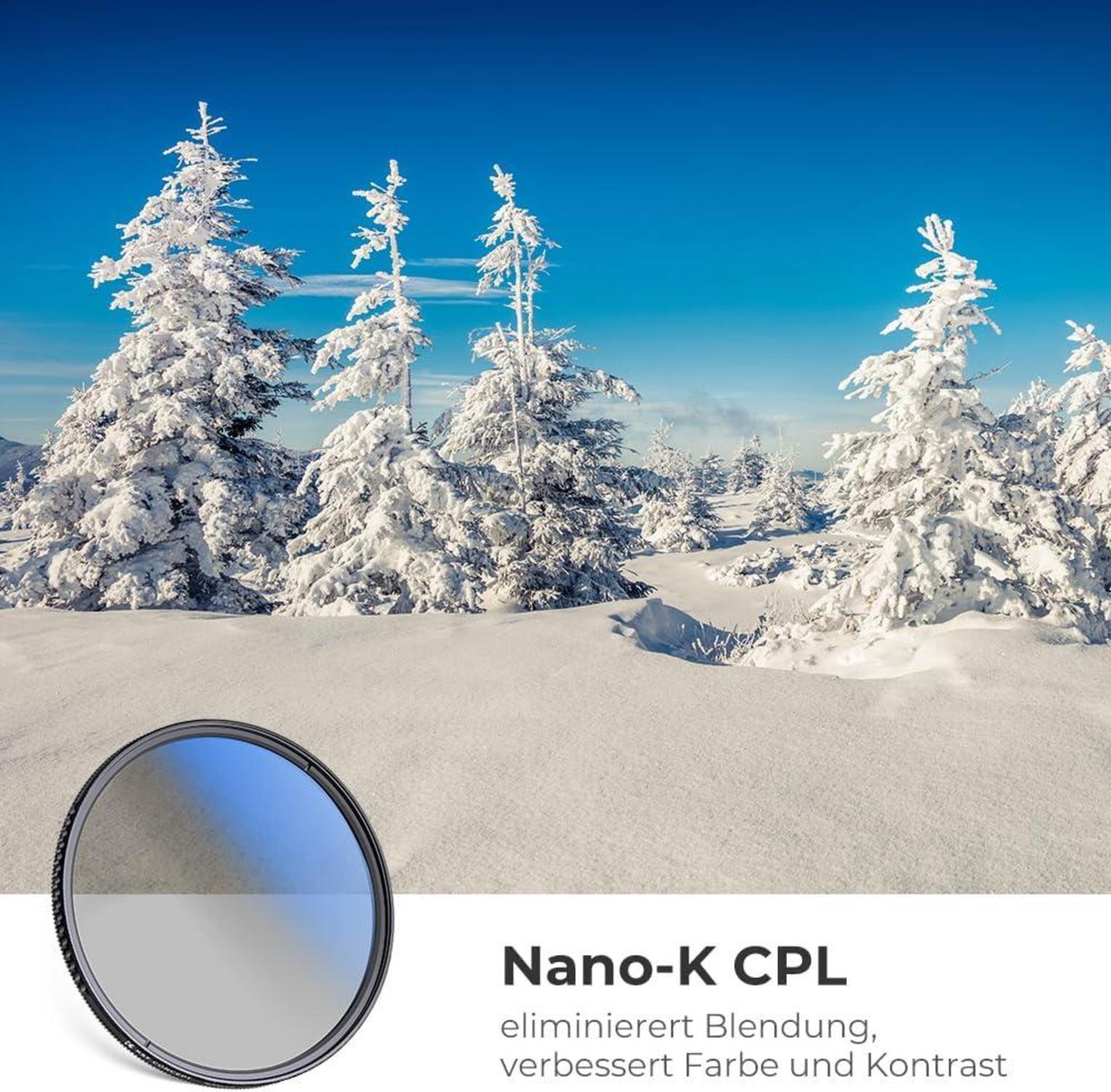43mm Slim Zirkularer Polarisation CPL Filter für