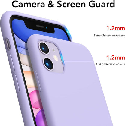 iPhone 11 Silikon Case - Ultra Dünne Flüssig Handyhülle Schutz