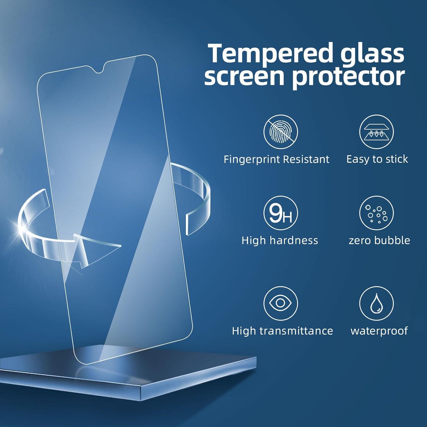 Panzer Schutz Glas Samsung Galaxy A30s A40s 3 Stück 9H Härte Ultra-klar