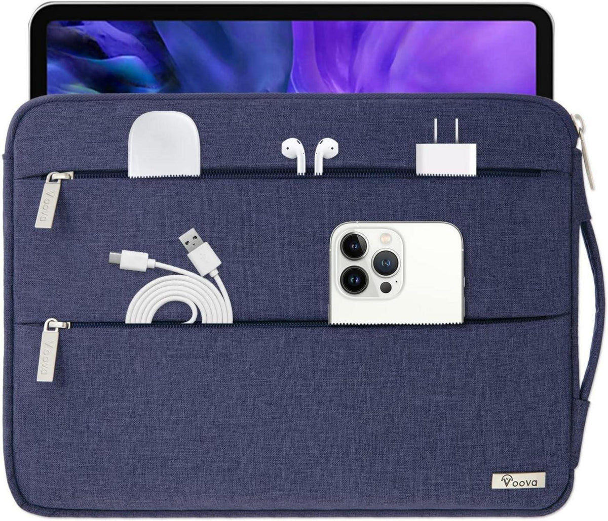 Voova Laptop Hülle 14-14,6 Zoll Wasserdicht Blau