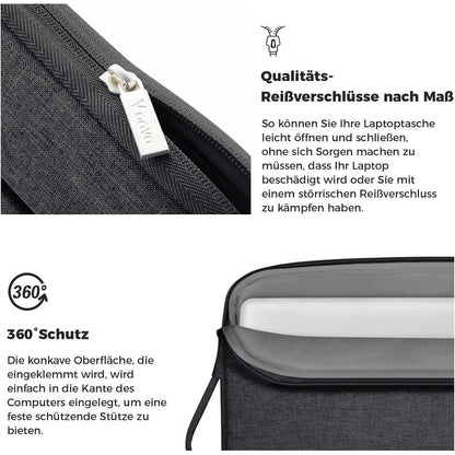 Voova 11,6-13,6 Zoll Laptophülle MacBook Air Pro M1 M2 iPad