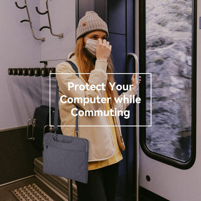 Voova Laptoptasche 17,3 Zoll Wasserdicht Stoßfest Damen