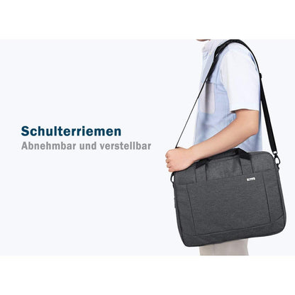 Voova Laptoptasche 14-16 Zoll, 30% mehr