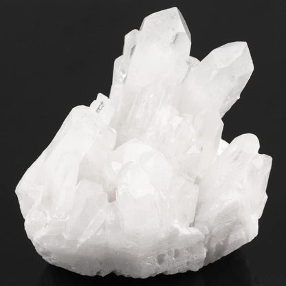 Bergkristall Druse Rohstein Schmuckstein Dekoration Medium mit Geschenkbeutel