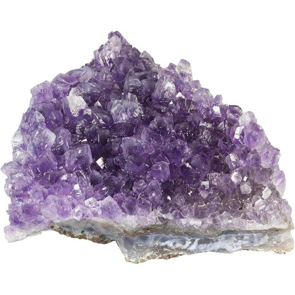 Natürliche Amethyst Druse Cluster Rohstein Heilstein
