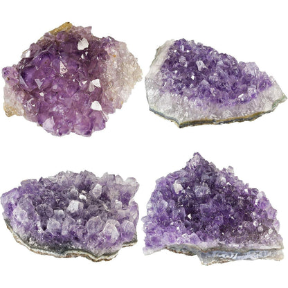 Natürliche Amethyst Druse Cluster Rohstein Heilstein
