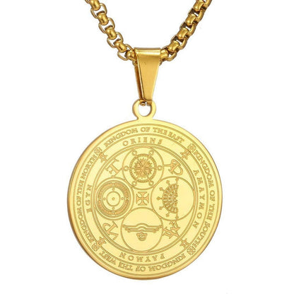 AFSTALR Halskette Herren Sieben Erzengel Talisman Amulett