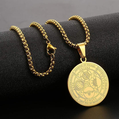 AFSTALR Halskette Herren Sieben Erzengel Talisman Amulett