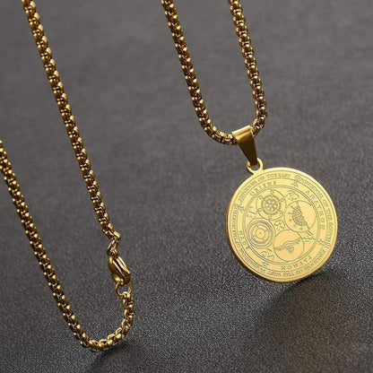 AFSTALR Halskette Herren Sieben Erzengel Talisman Amulett