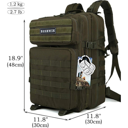Taktischer Rucksack 40L Militär Survival Armee Molle Olive