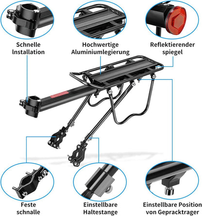 Fahrrad Gepäcktrager Set 24-29 Zoll Universal