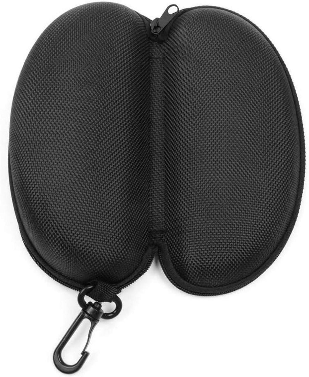 Brillenetui Sonnenbrille Hartschale Gürtelclip Schwarz 3 Stück