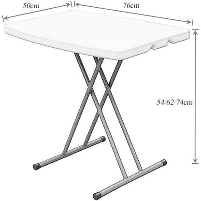 Klapptisch Aluminium Campingtisch Faltbar 180x74cm Tragbar