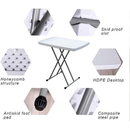 Klapptisch Aluminium Campingtisch Faltbar 180x74cm Tragbar