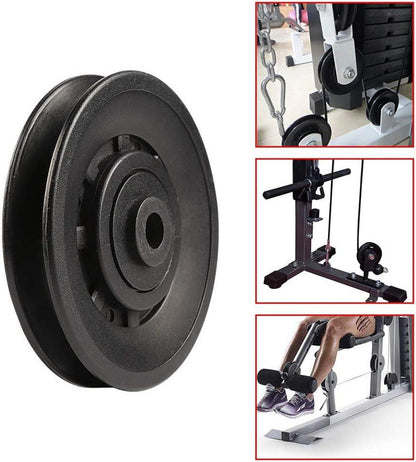 Topfinder 90mm Seilrolle mit Kugellager für Fitnessgeräte