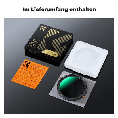 Variabler ND & Polfilter 2-in-1, 1-5 Blendenstufen