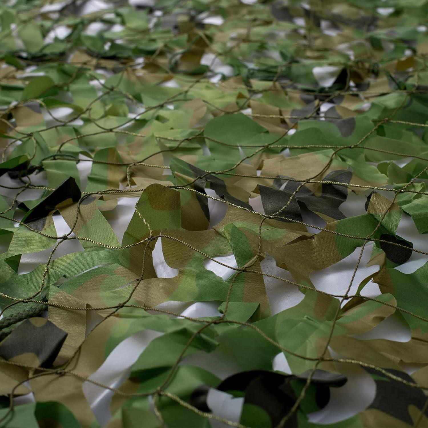 Velity Tarnnetz Camouflage Netz für Jagd Camping Garten