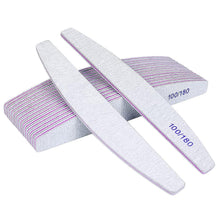 Professionelle Nagelfeilen Set 16 Stück 100/180 waschbar weiB