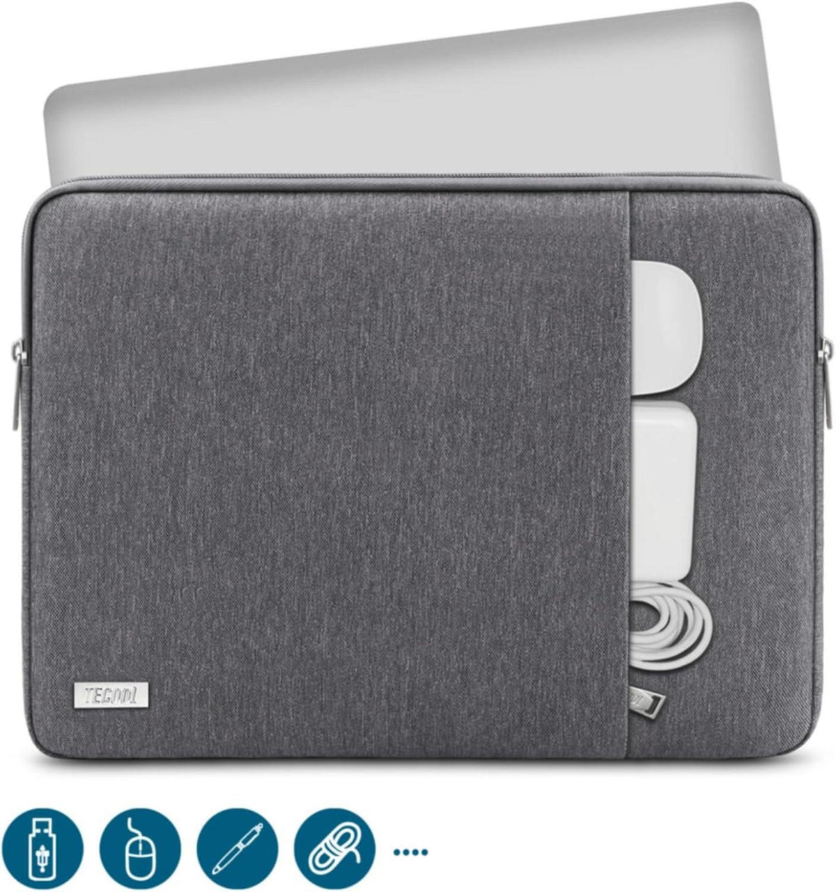 TECOOL 13,3 Zoll Laptop Tasche Schutzhülle MacBook Air Pro