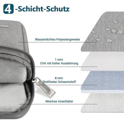 TECOOL 13,3 Zoll Laptop Tasche Hülle für 13 MacBook Pro Air