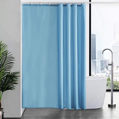 Wasserdichter Duschvorhang 180x210cm Polyester Hellblau