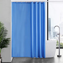 Duschvorhang Anti-schimmel Extra lang Blau 180x210cm