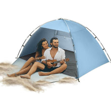 Forceatt Strandmuschel Tragbares Sonnenzelt 3-4 Personen Uv