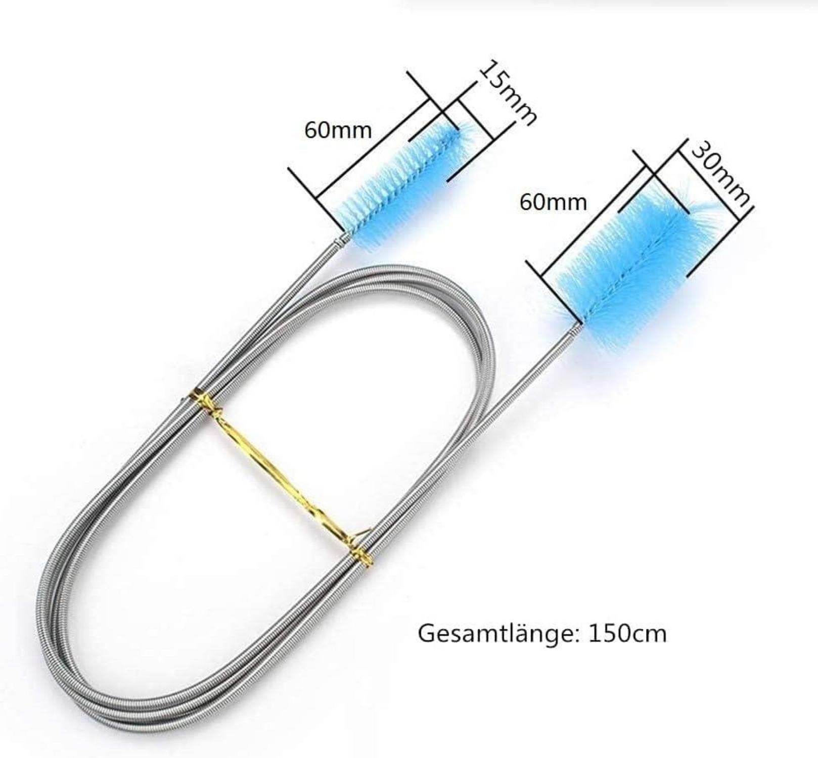 Aquarium Reinigungsbürste 150cm Flexible Double Ended Schlauch Filter