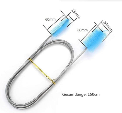 Aquarium Reinigungsbürste 150cm Flexible Double Ended Schlauch Filter