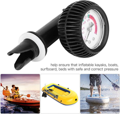 Luftpumpen-Manometer 0-5 PSI für aufblasbare Kajak Surfbrett-Pumpen