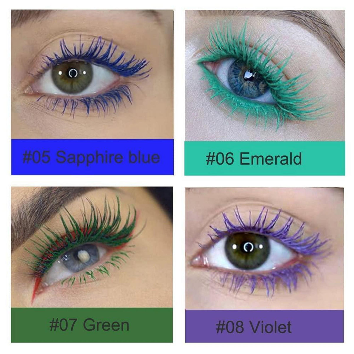 4D Mascara Blue – Lange, Dichte & Wasserfeste Wimpern