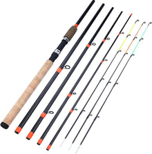 Sougayilang Feeder Rod 3 Spitzen Tragbare Angelrute Spinning Casting