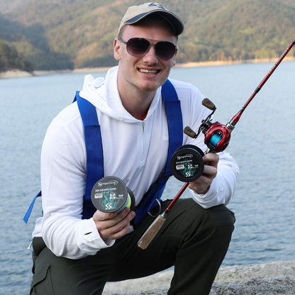 Sougayilang Baitcasting Angelrolle 8,1:1 magnetisches Bremssystem 9+1 Kugellager