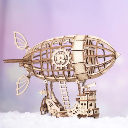 3D Puzzle Holz Zeppelin Modell Bausatz für Erwachsene und Kinder