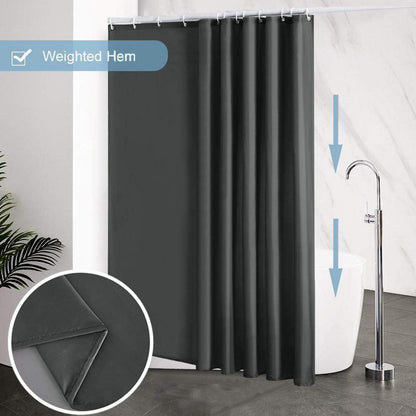Duschvorhang Überlänge Anti-schimmel Textil 200x200cm