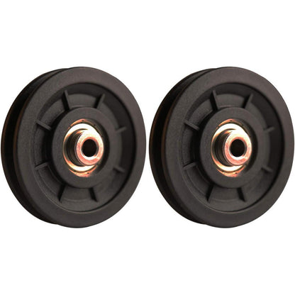 Universallager Umlenkrolle 90mm Nylon Seilrolle 2