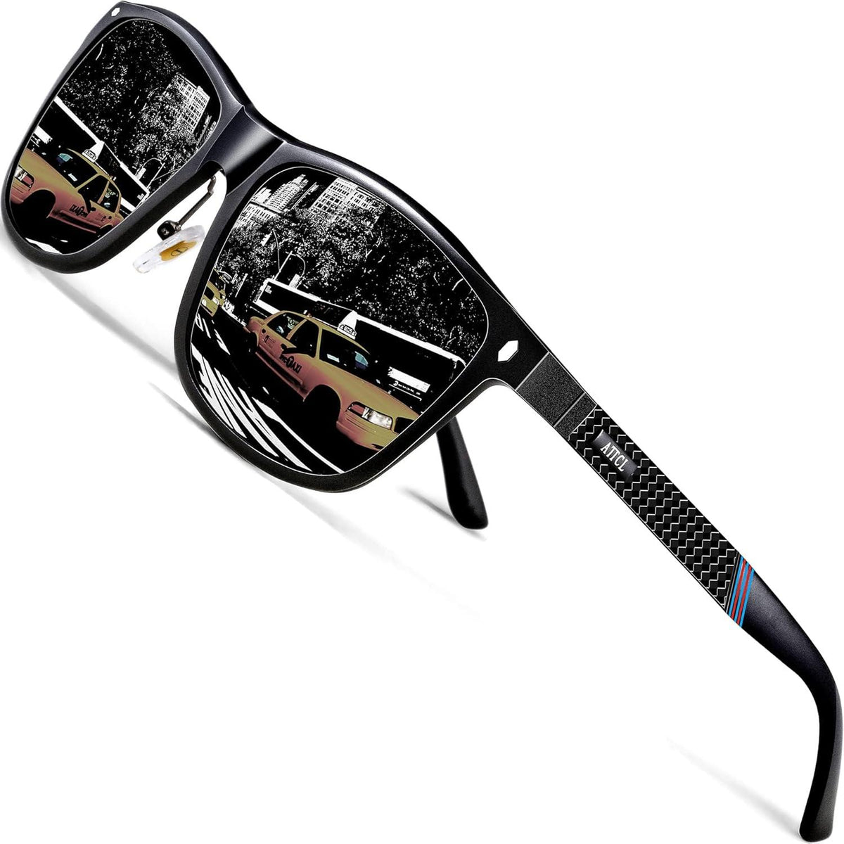 Polarisierte Herren Sport Sonnenbrille UV400 AL-MG