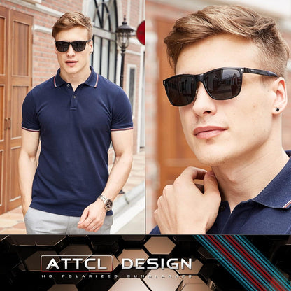 Polarisierte Herren-Sportsonnenbrille mit Al-Mg Rahmen und