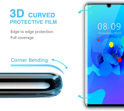 Tentoki Huawei P30 Pro Schutzfolie Panzerglas [2 Stück] 9H Härte