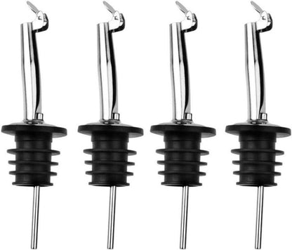Flaschenausgießer Wein Schnaps Olivenöl Sirup Essig Cocktails Bars
