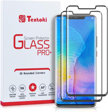 Displayschutzfolie Huawei Mate 20 Pro, [2 Stück] 9H Härte, hohe