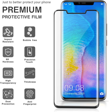 Huawei Mate 20 Pro Displayschutzfolie [2 Stück] 9H