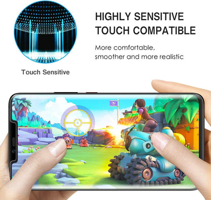 Displayschutzfolie Huawei Mate 20 Pro 2 Stück 9H Härte Transparent