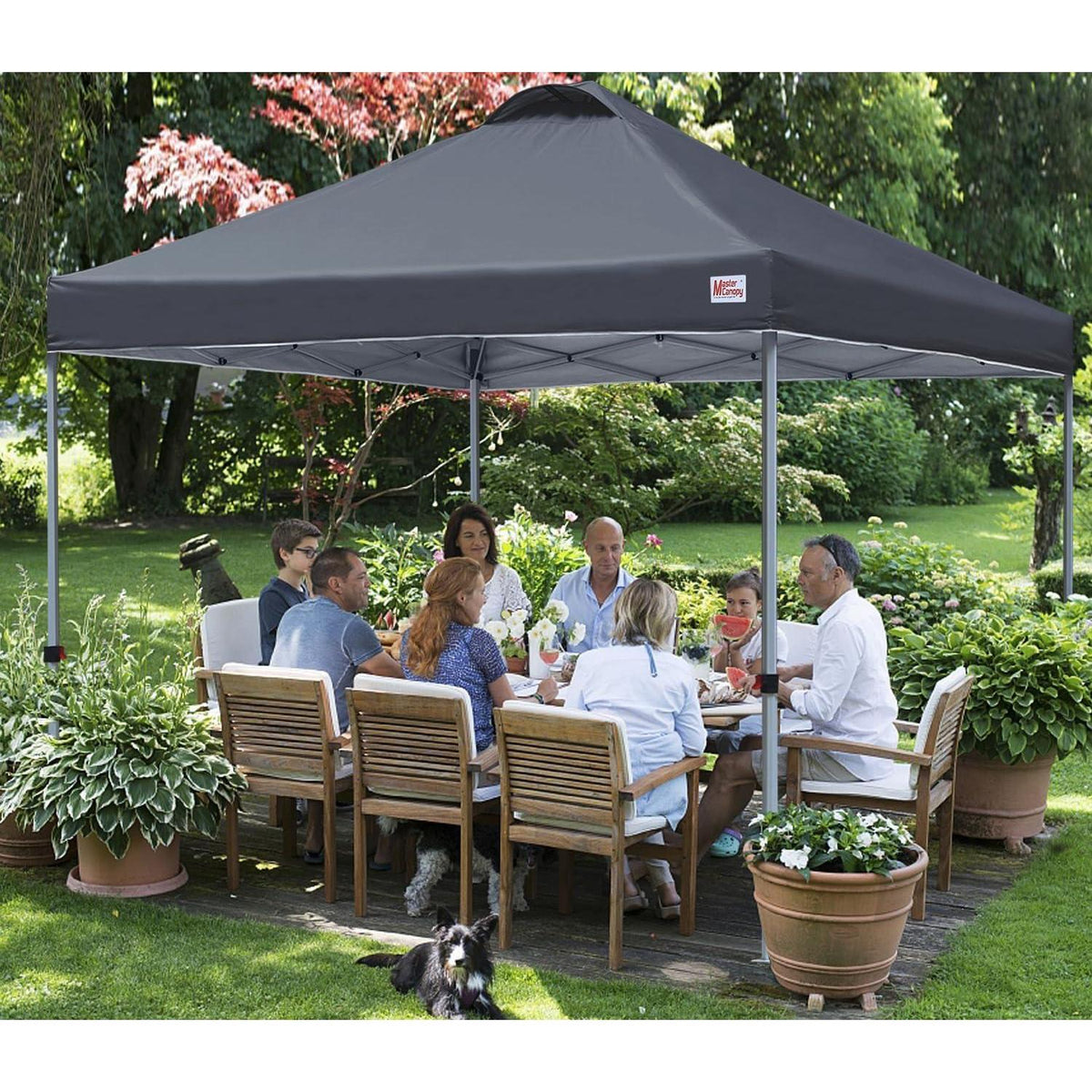 3x3 Pop-up Pavillon – Höhenverstellbar, Wasserabweisend & UV-Schutz