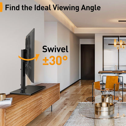 TV Standfuss Schwenkbarer Höhenverstellbar für 32-60 Zoll