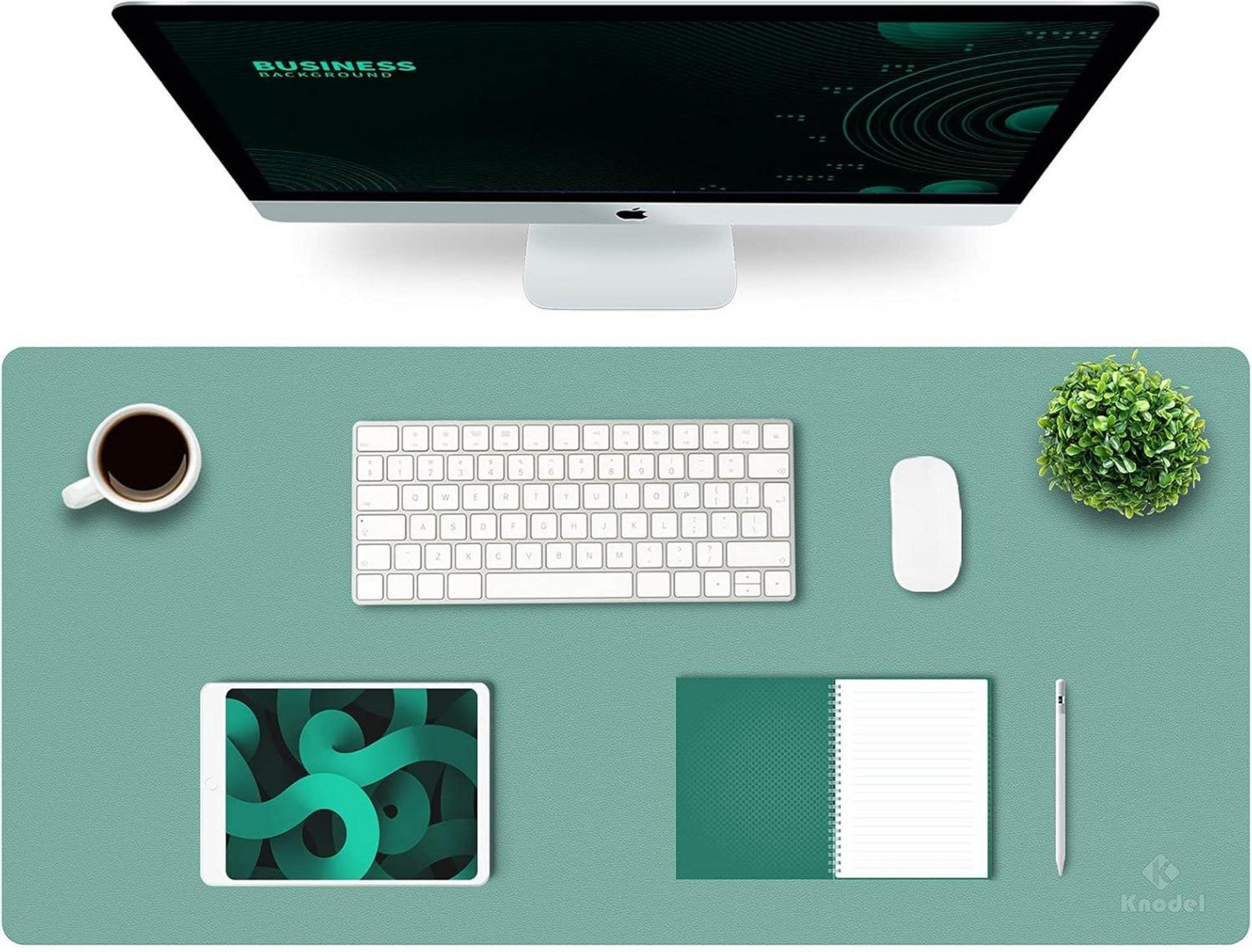 Wasserdichte Schreibtischunterlage 90x43cm PVC, Laptop Mauspad